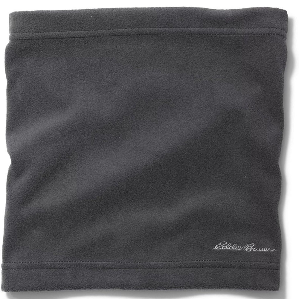 Eddie Bauer Quest Fleece Neck Gaiter, Dark Smoke, ONE SIZE